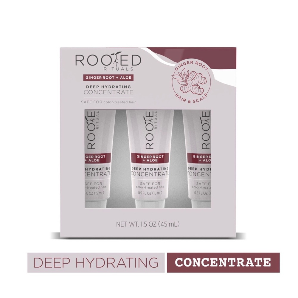 ROOTED RITUALS GINGER ROOT+ALOE DEEP HYDRATING